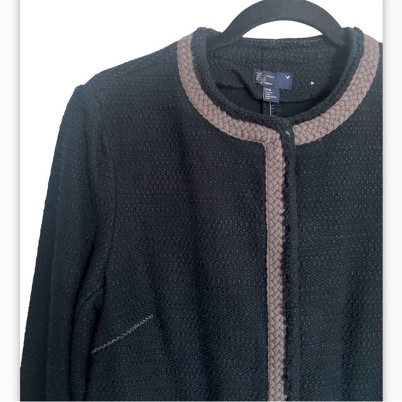 American Eagle Navy Blue Tweed Blazer NWOT - Picture 3 of 7